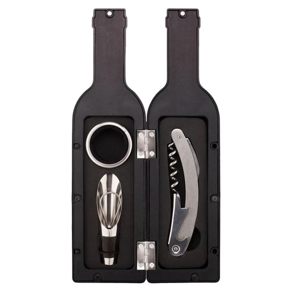 MidOcean Settie Vinset i Flaskform One Size Svart Black One Size