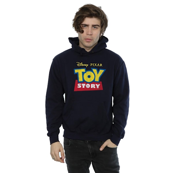 Disney Mens Toy Story Logo Hoodie XL Deep Navy Deep Navy XL
