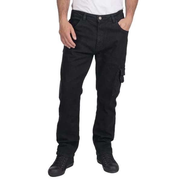 Lee Cooper Herr Denim Stretch Jeans 36R Svart Black 36R