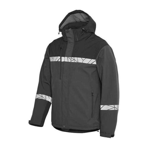 Projob Herr Progression 7400 Softshelljacka 5XL Grå/Svart Grey/Black 5XL