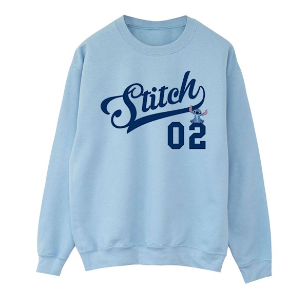 Disney Dam/Kvinnor Lilo Och Stitch Atletisk Sweatshirt S Baby Baby Blue S