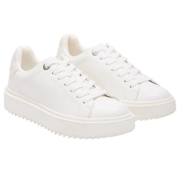 Steve Madden Dam Catcher 2.0 Canvas Trainers 9 UK Vit White 9 UK