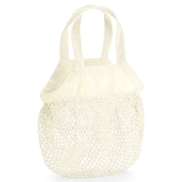 Westford Mill Mini Mesh Tote Bag One Size Natural Natural One Size