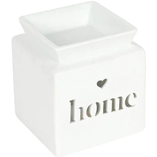 Something Different Home Keramisk Utskuren Oljebrännare One Size Wh White One Size