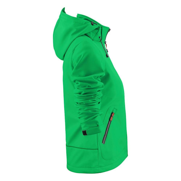 Printer Dam/Dam Karting Soft Shell Jacka S Fresh Green Fresh Green S