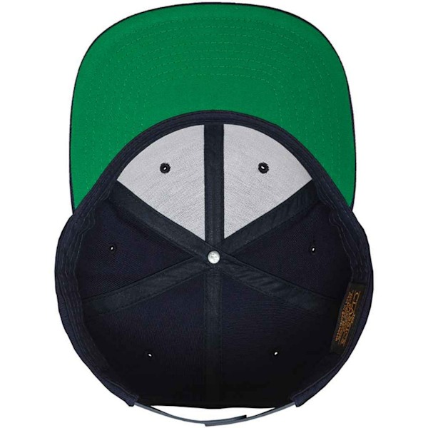 Flexfit Classic Snapback Cap för män, One Size, Marinblå Navy One Size