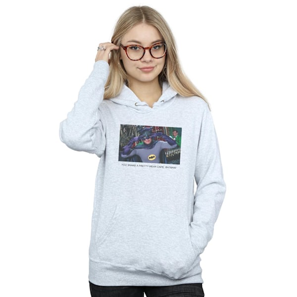 DC Comics Dam/Kvinnor Batman TV-serie Mean Cape Hoodie XL Sp Sports Grey XL