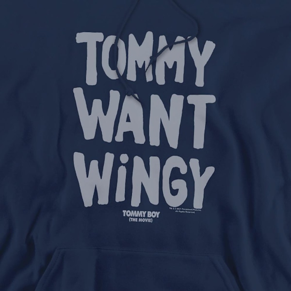 Tommy Boy Callahan Hoodie för män M Marinblå Navy M