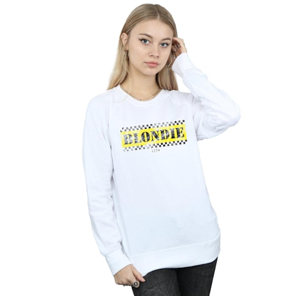 Blondie Dam/Kvinnor Taxi 74 Sweatshirt M Vit White M