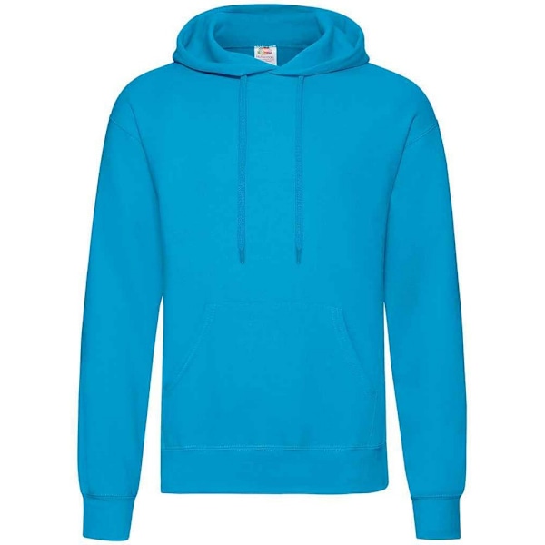 Fruit Of The Loom Vuxen Unisex Klassisk Huvtröja L Azu Azure L