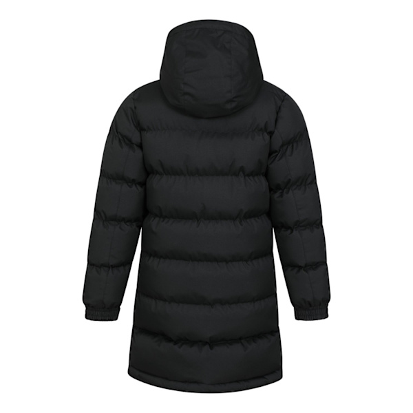 Mountain Warehouse Vattentät Padderad Jacka för Barn/Ungdomar, Lång Black 7-8 Years