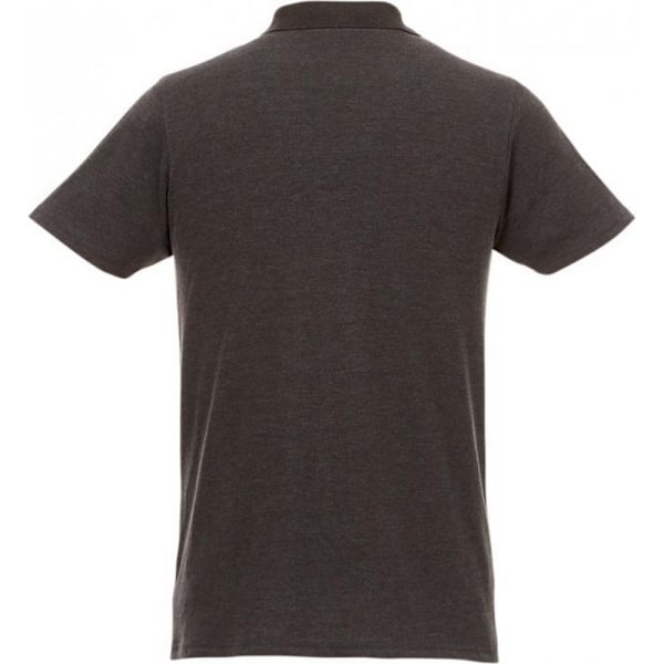 Elevate Mens Helios Kortärmad Poloskjorta 3XL Heather Charcoa Heather Charcoal 3XL