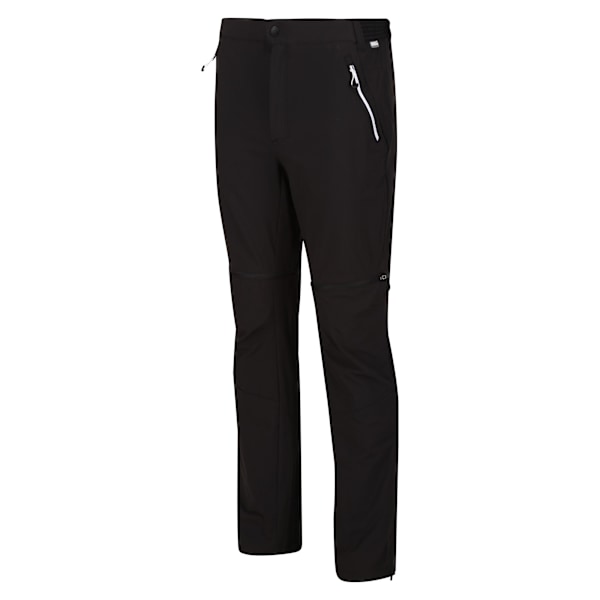 Regatta Herr Mountain Zip-Off Byxor 40R Svart/Ash Black/Ash 40R