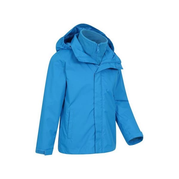 Mountain Warehouse Barnjacka 3 i 1 för barn 9-10 år Cobalt Blue 9-10 Years