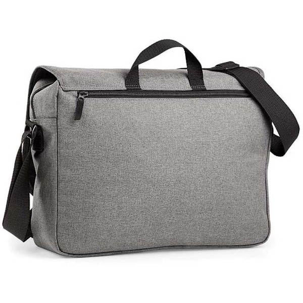 BagBase Tvåfärgad Digital Messenger Bag (Upp till 15,6 tums bärbar datorfack) Grey Marl One Size