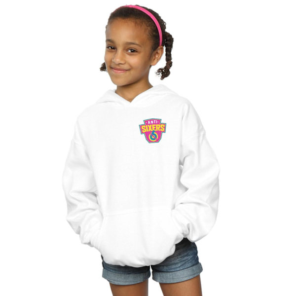 Ready Player One Girls Anti Sixers Breast Logo Hoodie 7-8 år White 7-8 Years