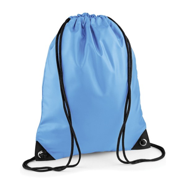 Bagbase Premium Dragstring Bag One Size Himmelsblå Sky Blue One Size