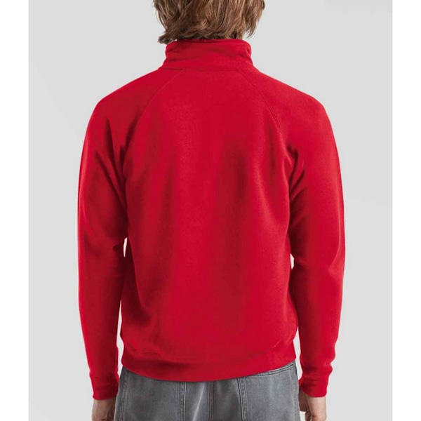 Fruit of the Loom Herr Premium Polycotton Sweatshirt L Röd Red L