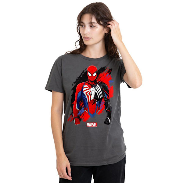 The Incredible Hulk Unisex Vuxen Kostym T-Shirt L Gråmelerad Charcoal L
