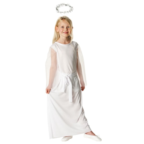 Rubies Girls Angel Costume L White White L
