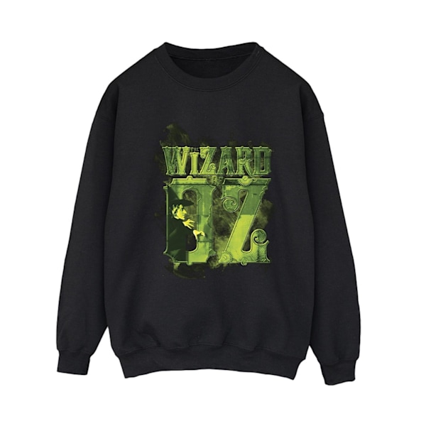 Trollkarlen från Oz Dam/Kvinna Wicked Witch of the West Logotyp Tröja Black S