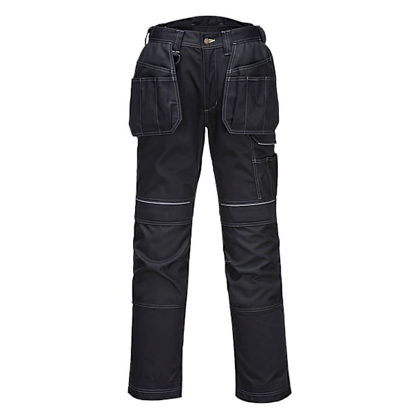 Portwest PW3 Vinterbyxor med Hölsterfickor för Män 42R Svart Black 42R