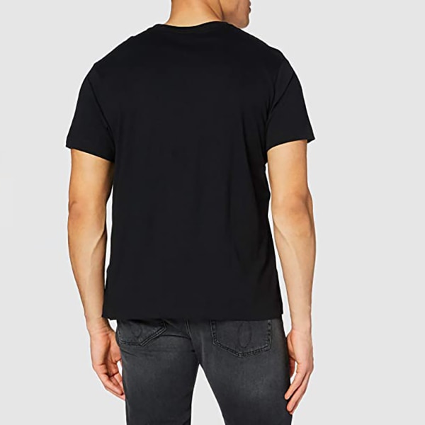 Batman Unisex Adult Logo T-Shirt XL Svart/Gul Black/Yellow XL