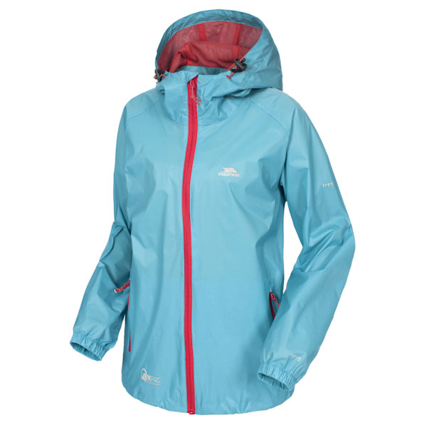 Trespass Unisex Vuxen Qikpac Vattentät Jacka XS Aquatic Aquatic XS