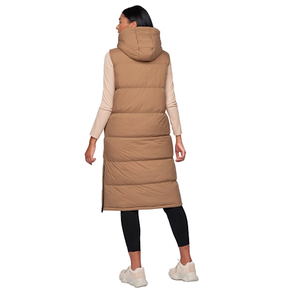 Crosshatch Alaiya Gilet för Kvinnor/Dam 10 UK Camel Camel 10 UK