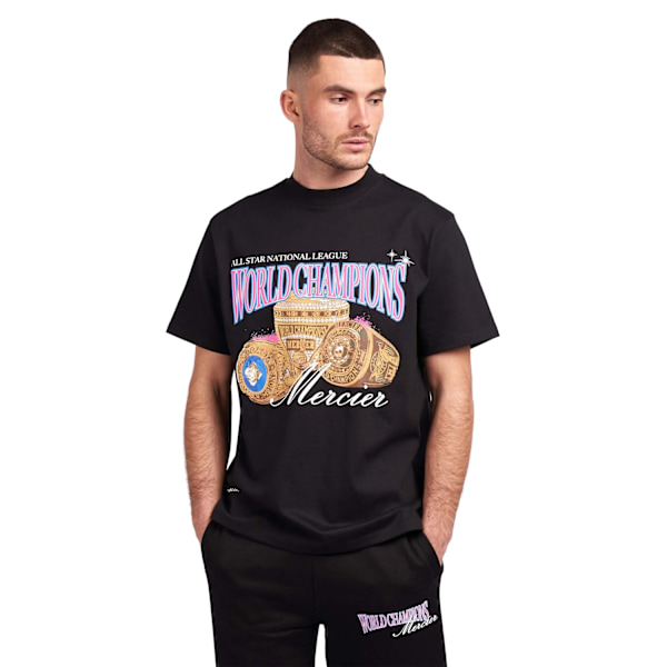 Mercier Herr Världsmästar T-Shirt S Svart Black S