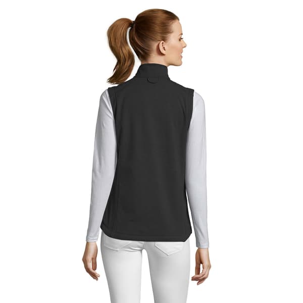 SOLS Dam/Dam Rallye Softshell Ärmlös Väst M Svart Black M