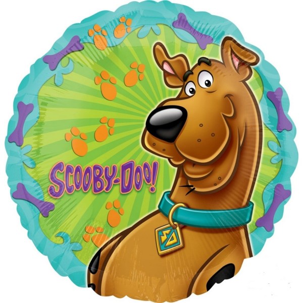 Scooby Doo Print Folieballong One Size Flerfärgad Multicoloured One Size