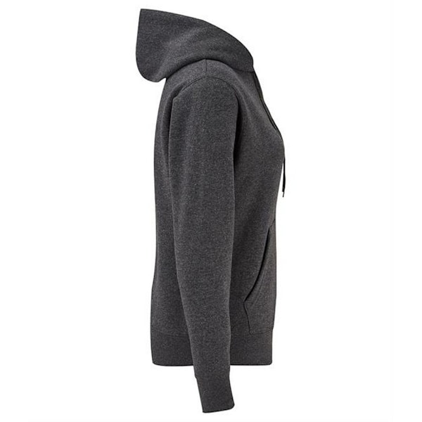 Fruit Of The Loom Dam Hoodie / Tröja L Dark Heather L