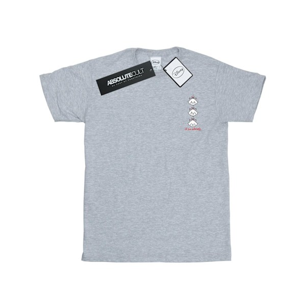 Disney Boys Aristocats Marie Brösttryck T-shirt 5-6 år Spo Sports Grey 5-6 Years