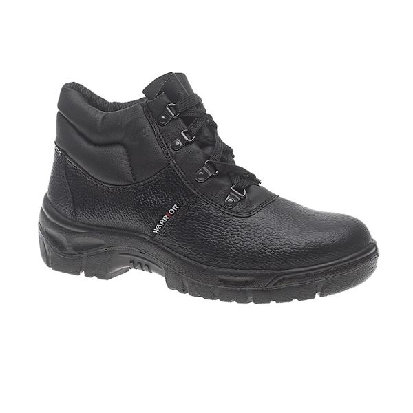 Warrior Herr Chukka Arbetssäkerhetskängor 9 Svart Black 9