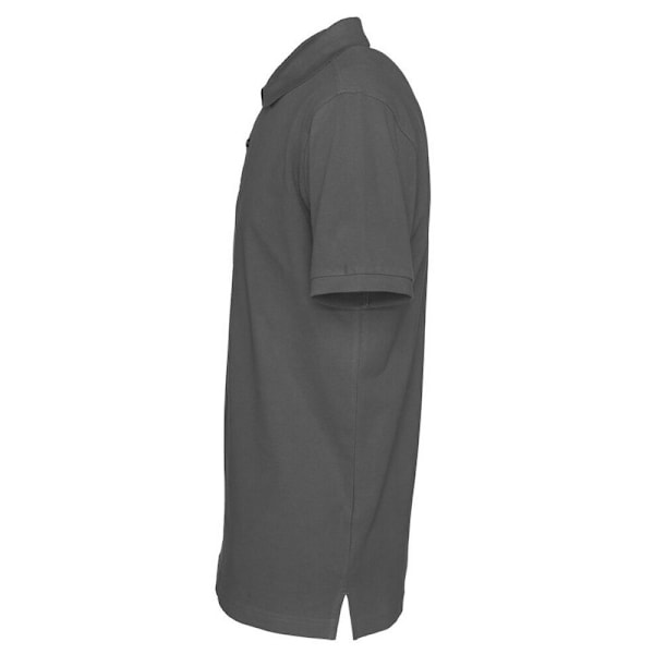 Clique Pikétröja Herr L Charcoal Charcoal L