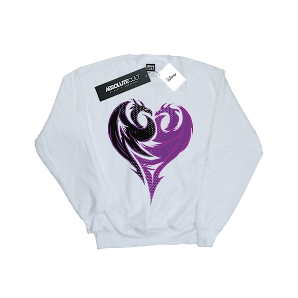 Disney Girls The Descendants Dragon Heart Sweatshirt 3-4 år White 3-4 Years