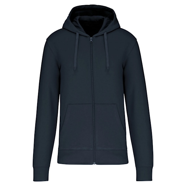 Kariban Eco-vänlig Full Zip Hoodie för Herr XS Marinblå Navy XS