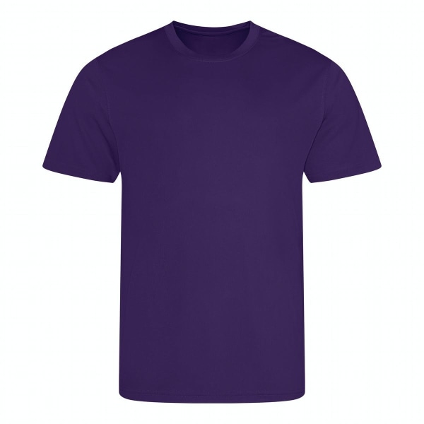 unisex Cool unisex återvunnen T-shirt för vuxna XXL lila Purple XXL