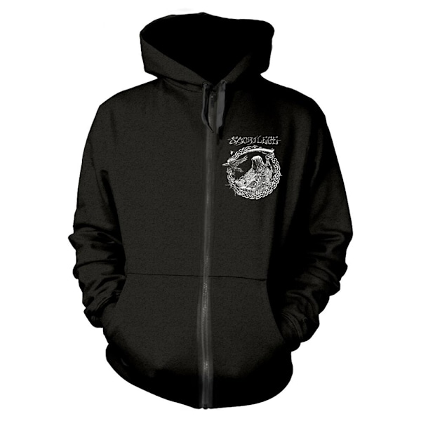 Sacrilege Unisex Adult Reaper Full Zip Hoodie M Svart Black M