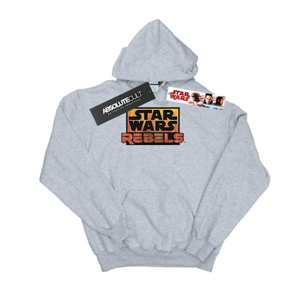 Star Wars Herr Rebel Logo Hoodie XL Sports Grey Sports Grey XL