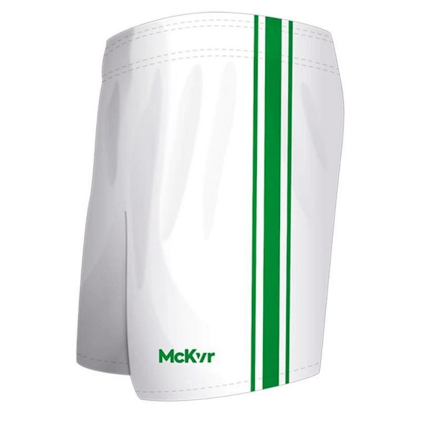 McKeever Barn/Barn Core 22 Ungdomar GAA Shorts 22R Vit/Grön White/Green 22R