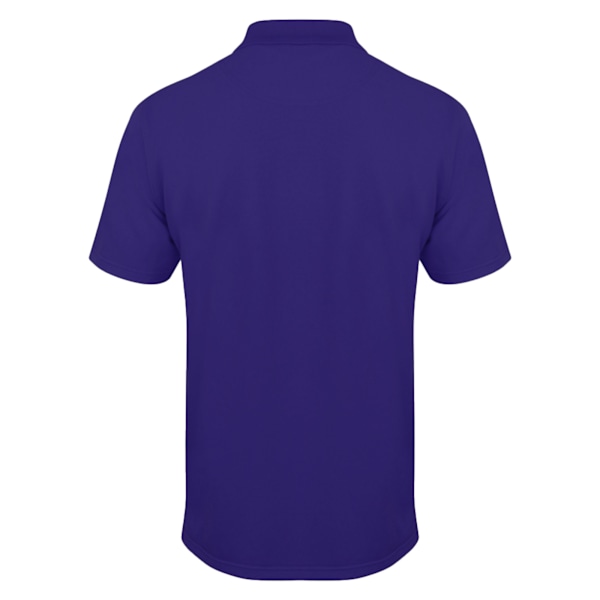 Henbury Coolplus® Pique Poloskjorta XL Bright Purple för män Bright Purple XL