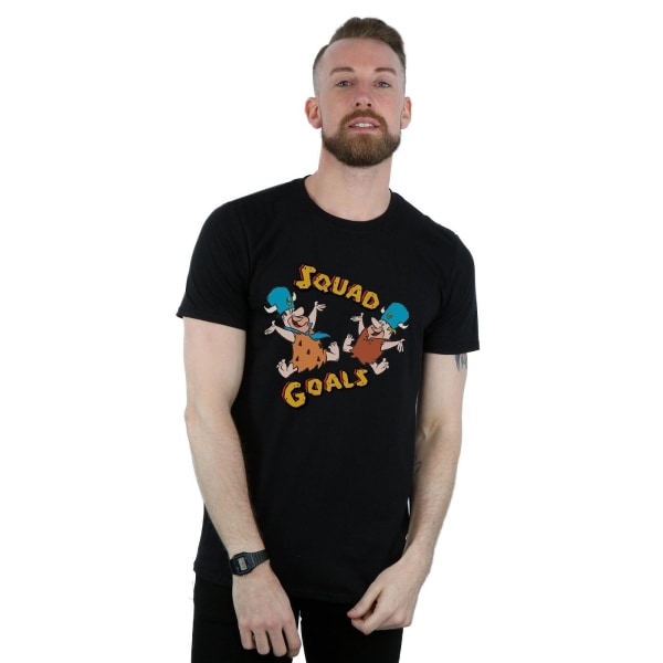 The Flintstones Herr Squad Goals T-shirt M Svart Black M