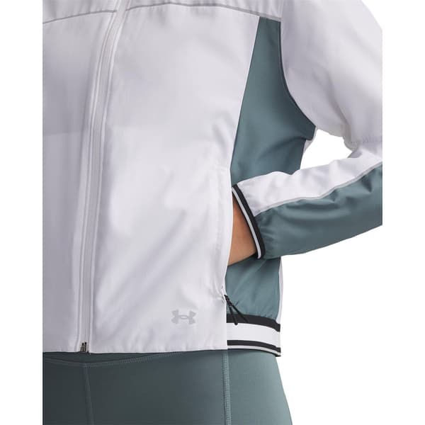 Under Armour Velociti Pro figurnära huvjacka för dam White 10 UK