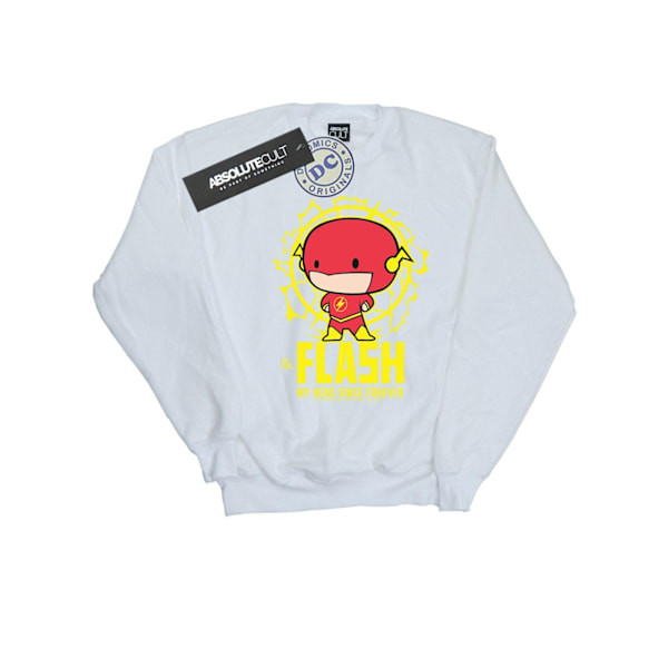 DC Comics Boys Flash My Hero Since Forever Sweatshirt 7-8 år White 7-8 Years