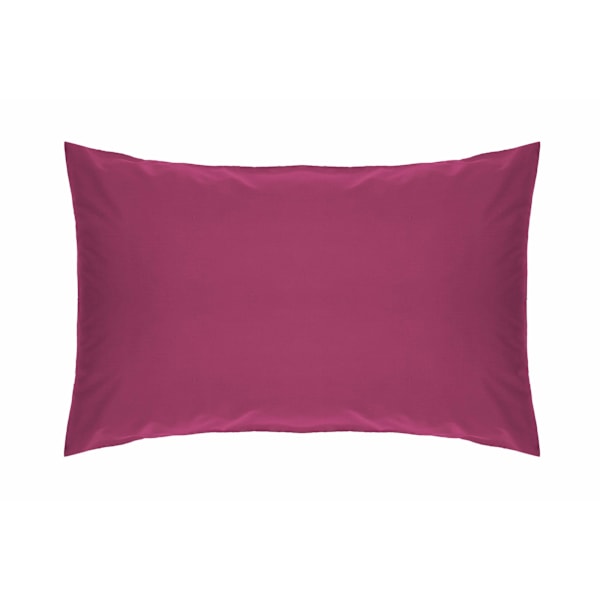 Belledorm Easycare Percale Örngott Standardstorlek Fuchsia Fuchsia One Size