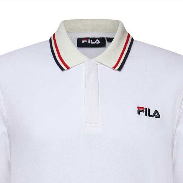 Fila Herr Bowey Pikétröja XL Vit White XL