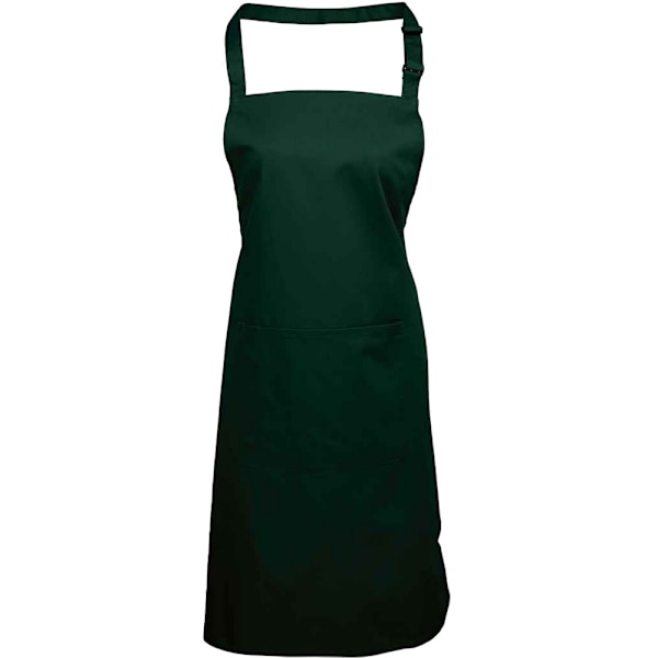 Premier Unisex Vuxen Färger Fickfull Förkläde En Storlek Flaska Bottle Green One Size