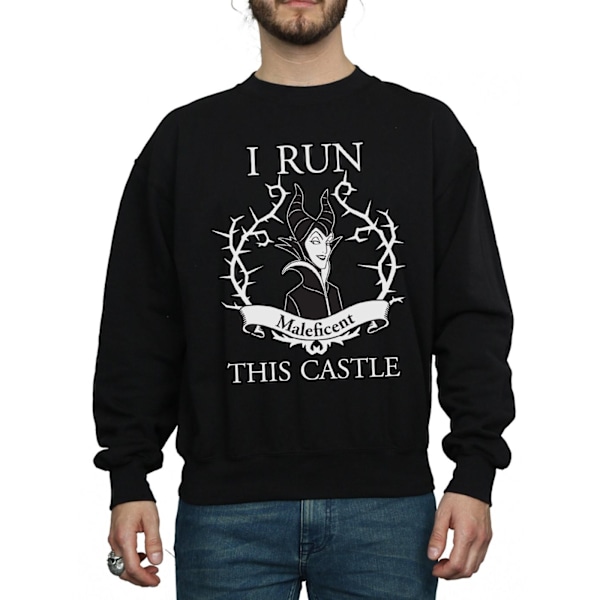 Disney Herr Maleficent I Run This Castle Sweatshirt M Svart Black M